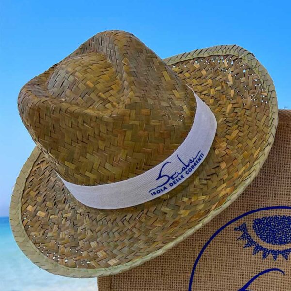 Cappello in paglia naturale